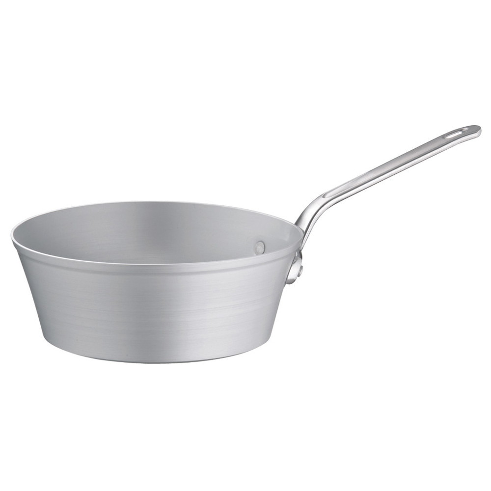 アルミ マイスターテーパーパン 30cm [ 口径:300 x 底径:243 x 深さ:101mm 5.7L ] [ 料理道具 ] | 厨房 キッチン 飲食店 ホテル レストラン 業務用