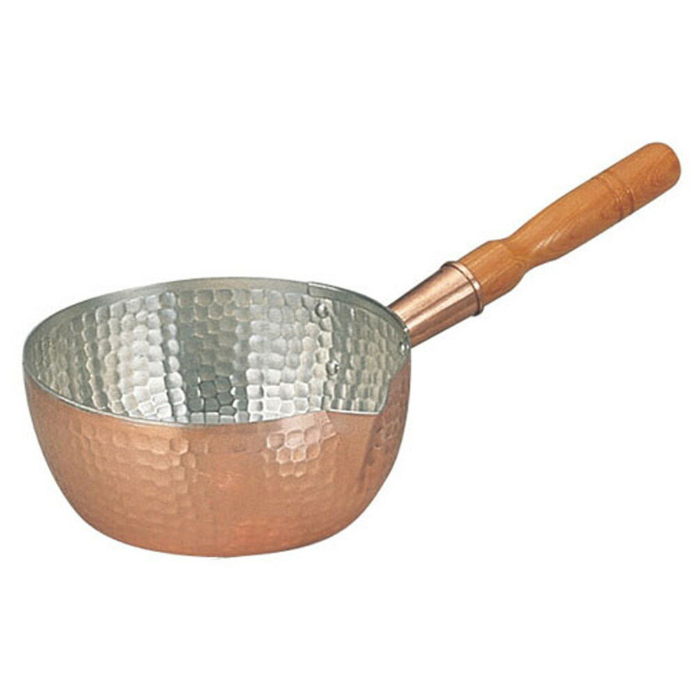 銅製雪平鍋 27cm [ 内径:270 x 深さ:118mm 5.8L ] [ 料理道具 ] | 厨房 食堂 和食 ホテル キッチン 飲食店 業務用