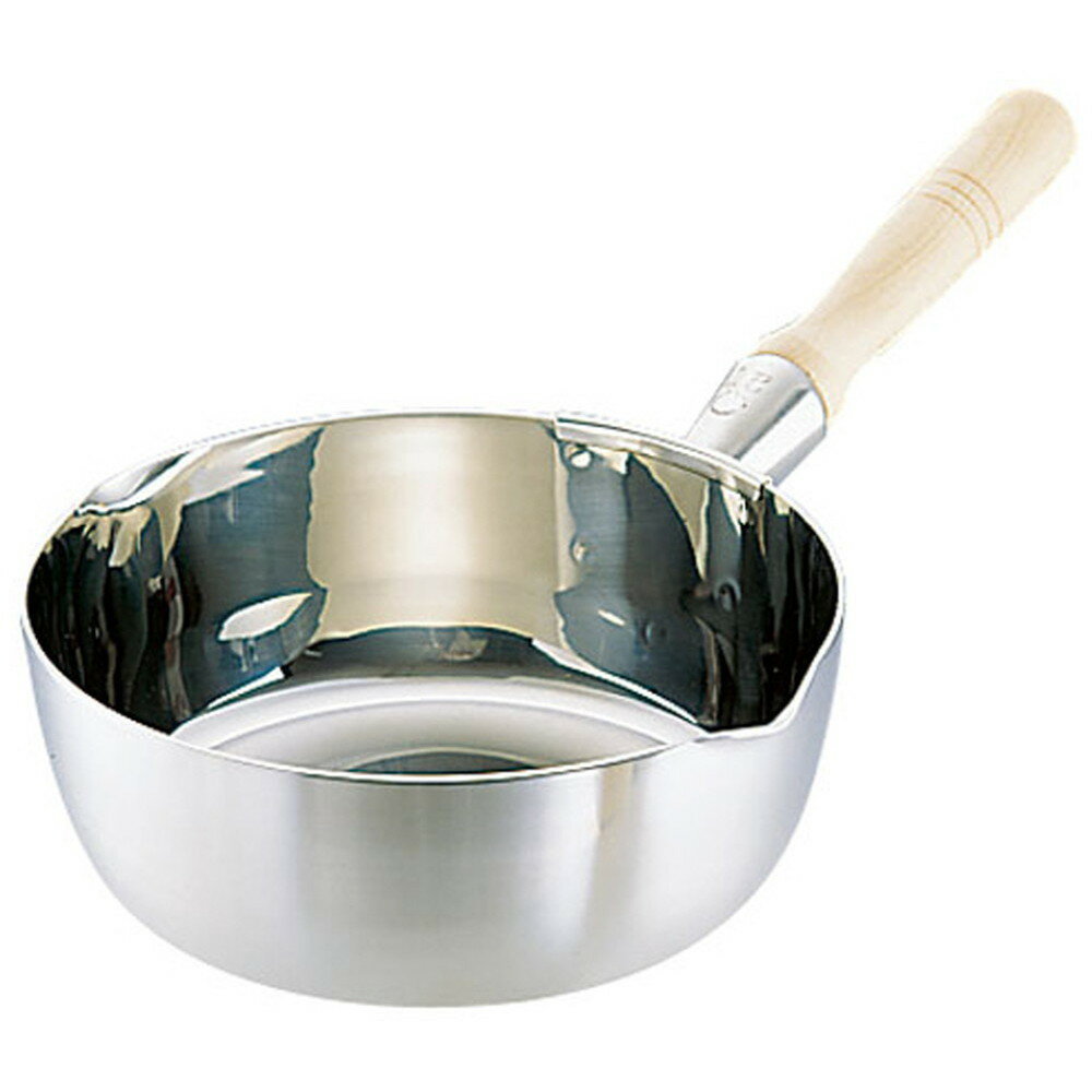 スーパーデンジ 雪平鍋(クラッド鋼) 24cm [ 内径:240 x 深さ:85mm 底径:190mm 3.8L ] [ 料理道具 ] | 厨房 キッチン 飲食店 ホテル レストラン 業務用