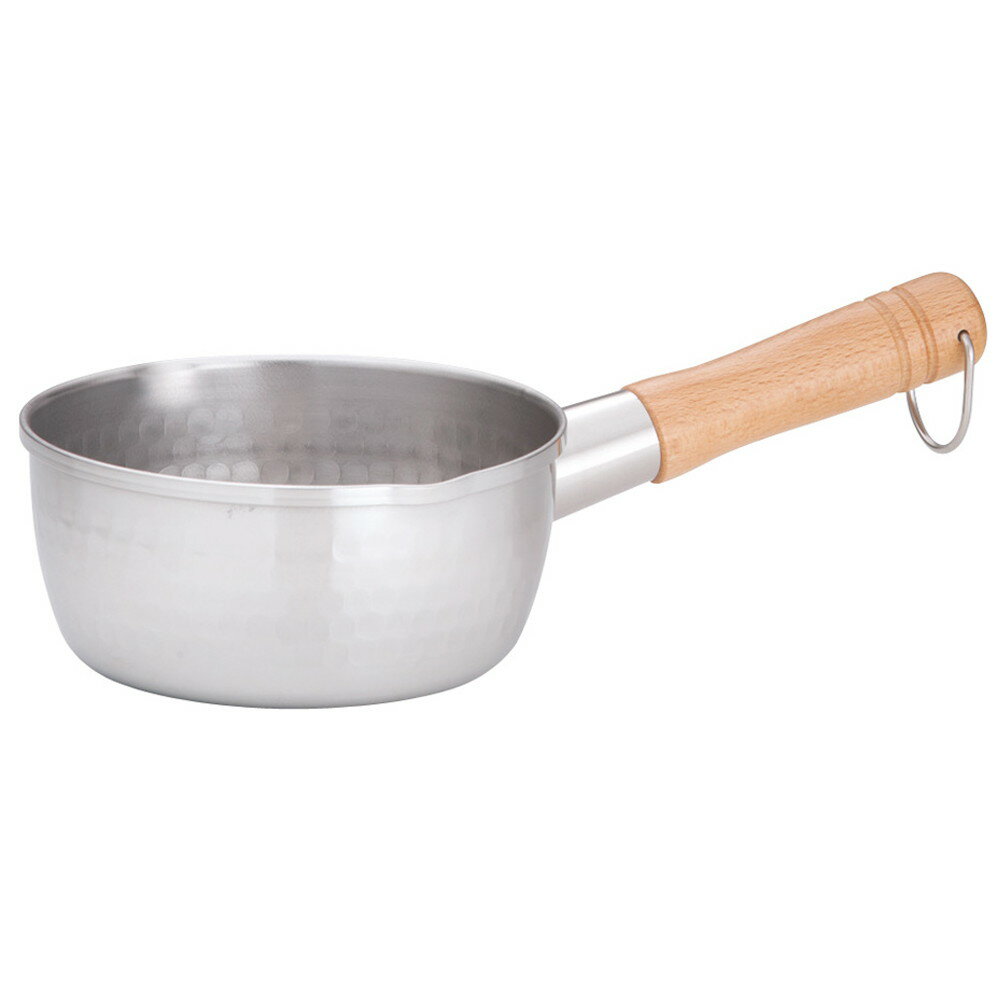 Yukihira Pans - 21-0打出雪平鍋(両口) 15cm [ 内径:150 x 深さ:70mm 1.1L ] [ 料理道具 ] | 厨房 食堂 和食 ホテル キッチン 飲食店 業務用