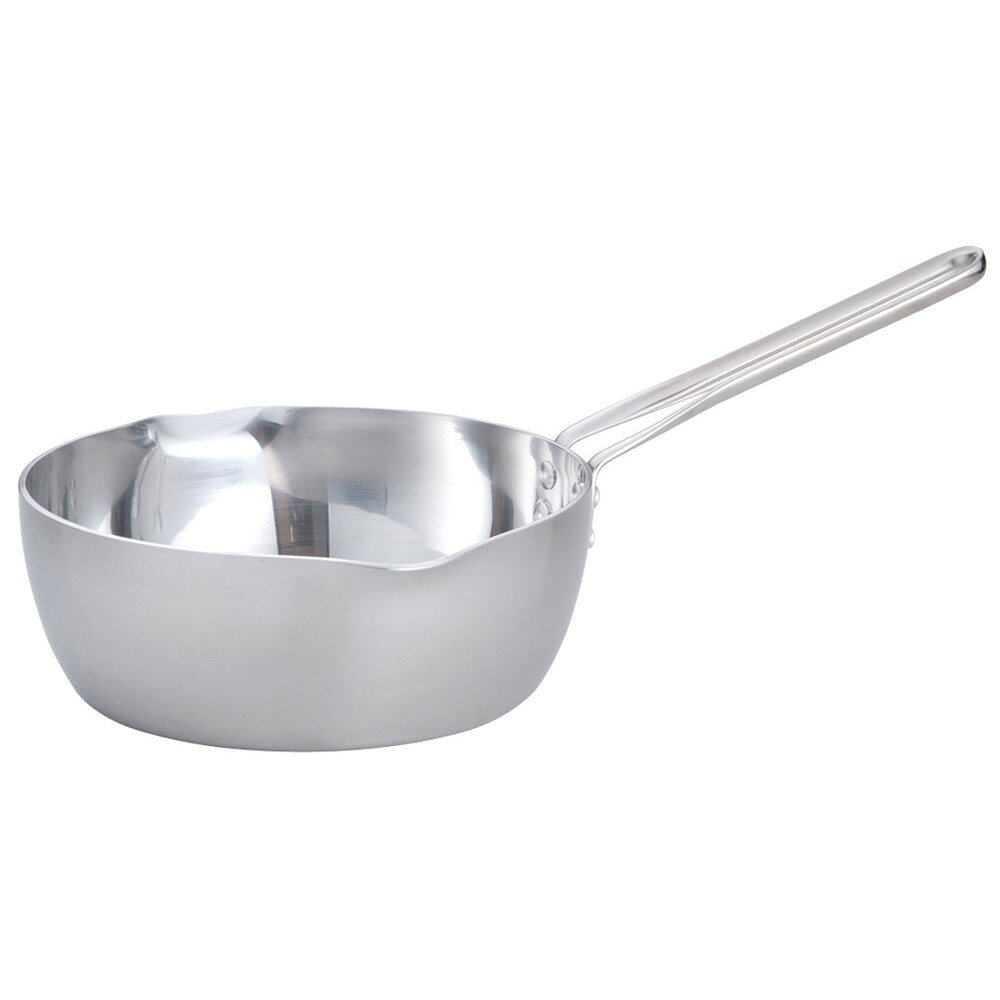 TKG IH2層クラッド 雪平鍋 21cm [ 内径:189 x 深さ:82mm 底径:151mm 2.1L ] [ 料理道具 ] | 厨房 食堂 和食 ホテル キッチン 飲食店 業務用