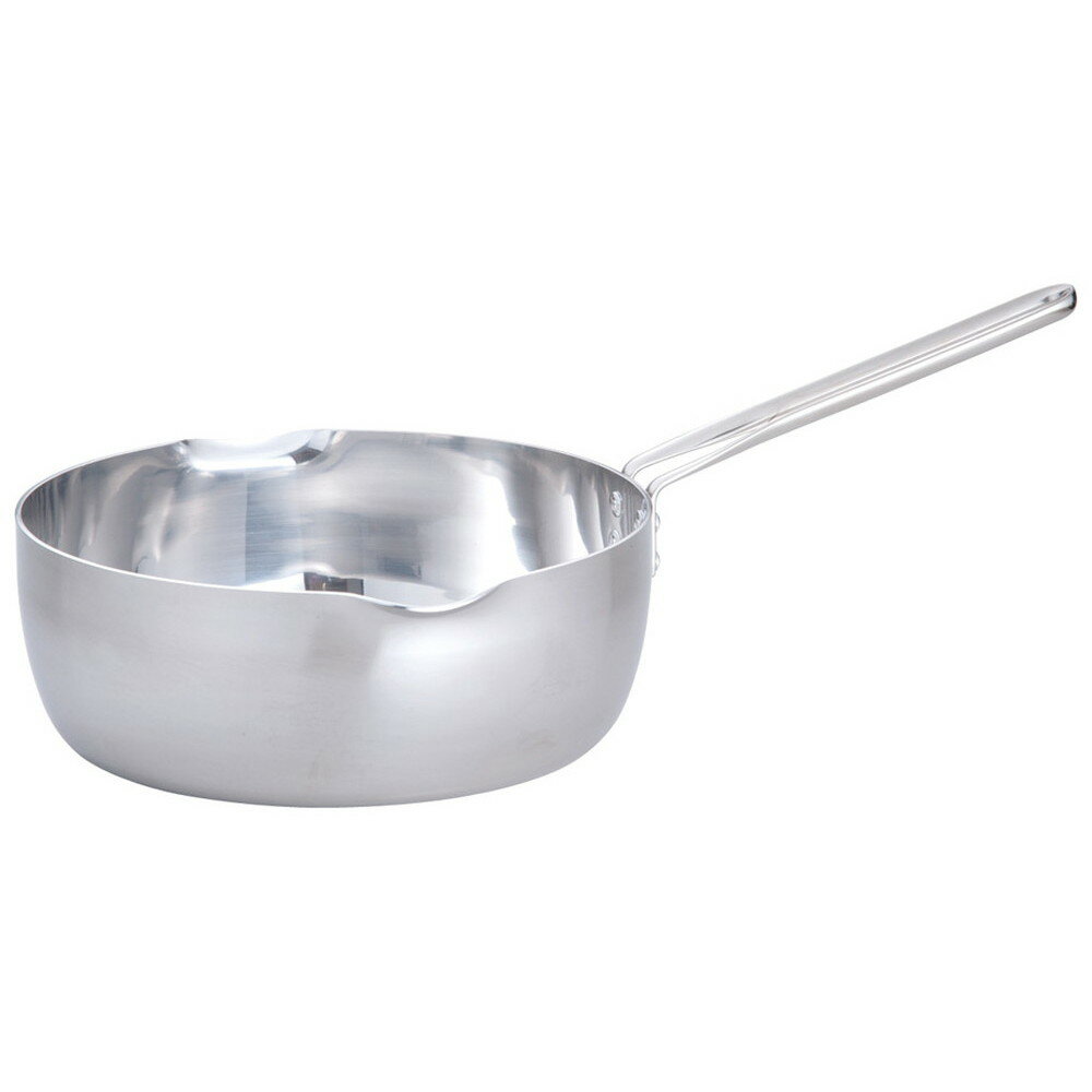 TKG IH2層クラッド 雪平鍋 24cm [ 内径:240 x 深さ:90mm 底径:190mm 3.3L ] [ 料理道具 ] | 厨房 食堂 和食 ホテル キッチン 飲食店 業務用