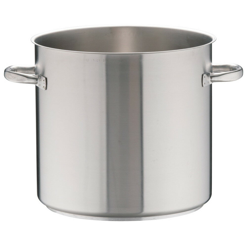 パデルノ 18-10寸胴鍋 (蓋無) 1001-36 [ 外径:380mm 深さ:360mm 底径:330mm 26.5L ] [ 料理道具 ] | 厨房 キッチン 飲食店 ホテル レストラン 業務用