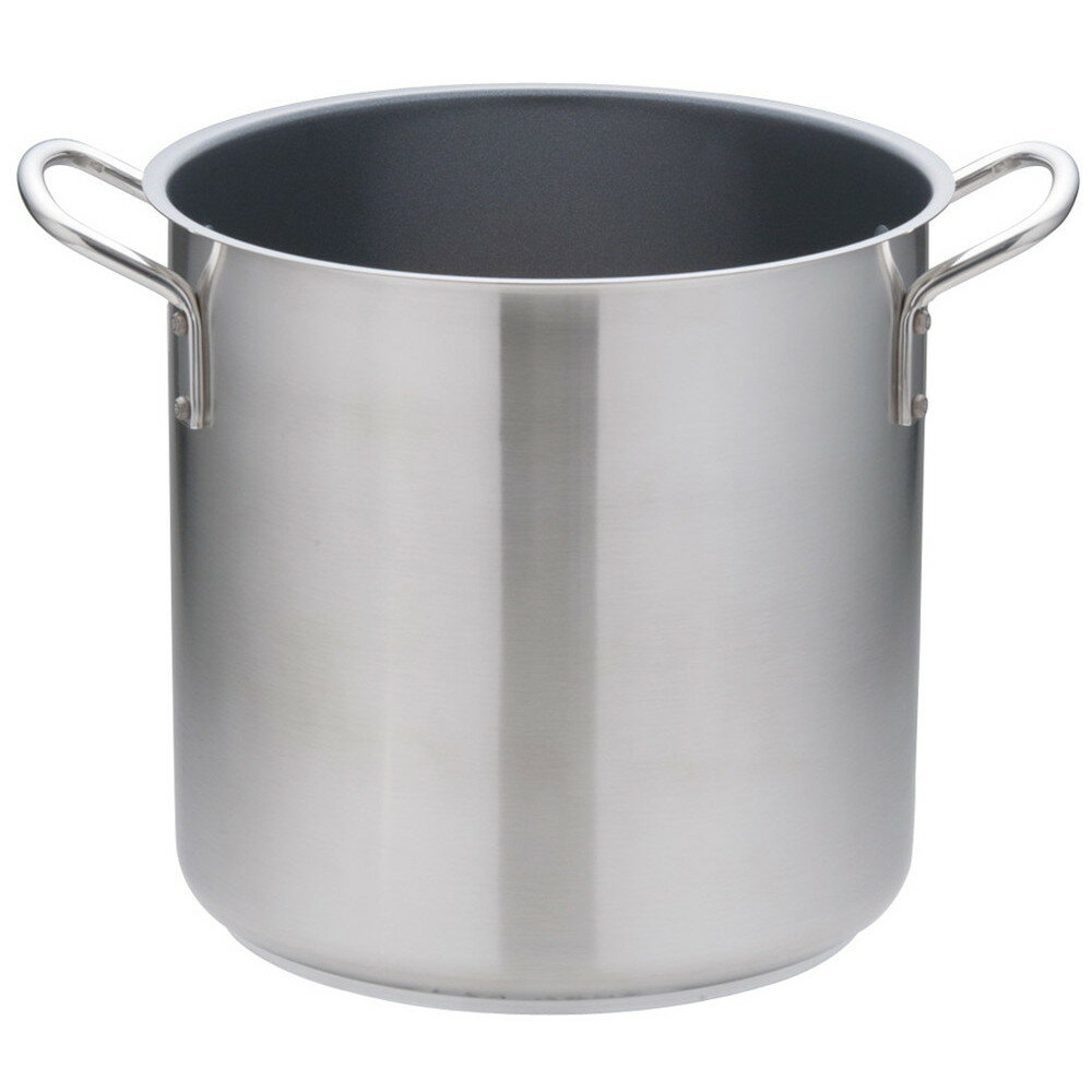 Murano(ムラノ) インダクション テフロンセレクト 寸胴鍋(蓋無)28cm [ 外径:300mm 深さ:280mm 底径:252mm 17L ] [ 料理道具 ] | 厨房 キッチン 飲食店 ホテル レストラン 業務用