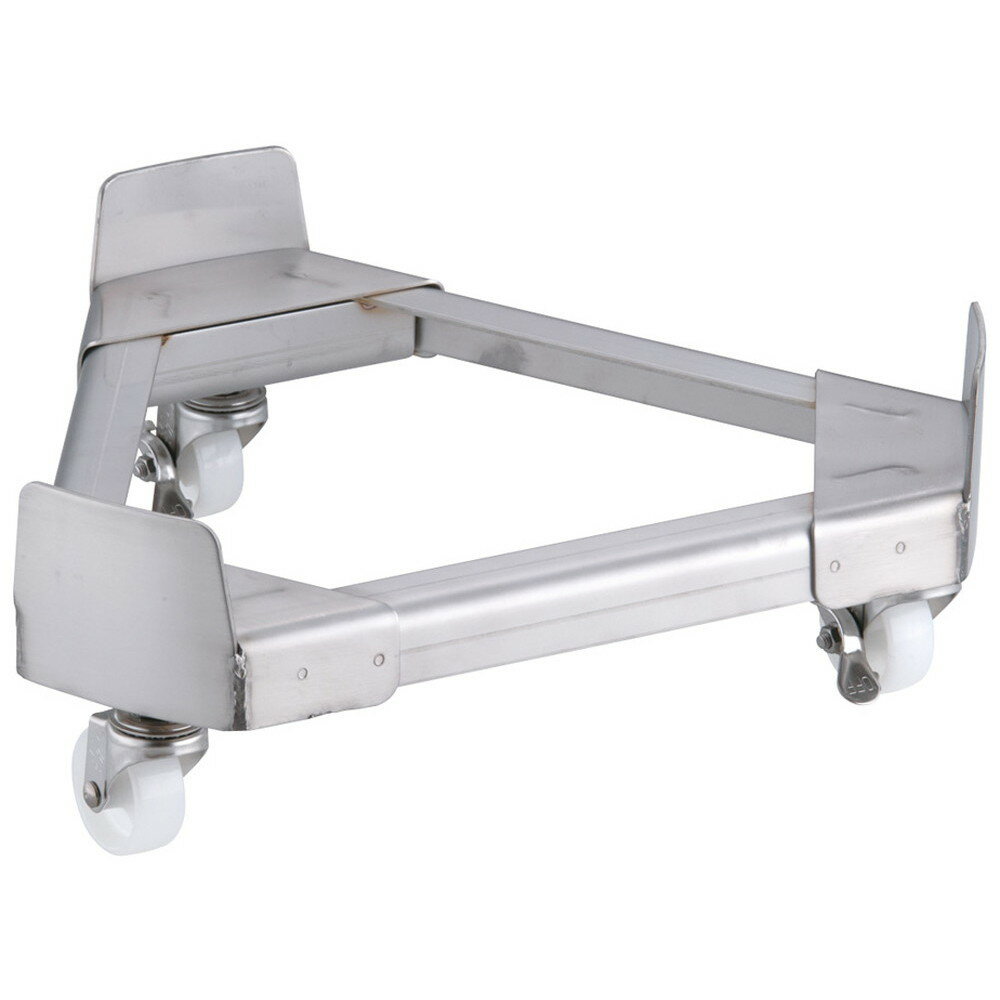 18-8寸胴鍋運搬用 TRキャリー (ナイロン車) 39cm用 [ 400 x H145mm キャスター径:50mm ] [ 料理道具 ] | 厨房 キッチン 飲食店 ホテル レストラン 業務用