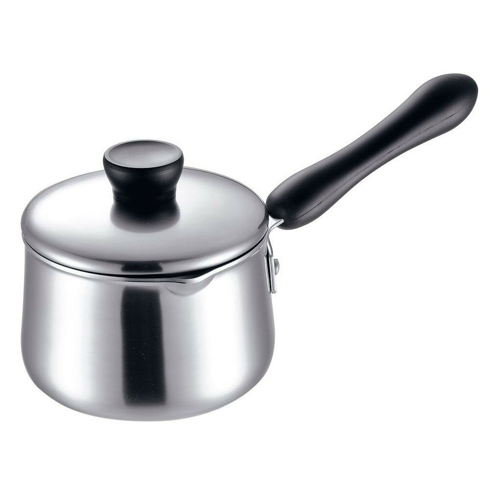 エルム IH 3層鋼 ミルクパン 14cm [ 内径:130mm深さ:92mm底径:115mm1.3L ] [ 料理道具 ] | 人気 おすすめ 食器 洋食器 業務用 飲食店 カフェ うつわ 器 おしゃれ かわいい ギフト プレゼント 引き出物 誕生日 贈り物 自宅 イベント