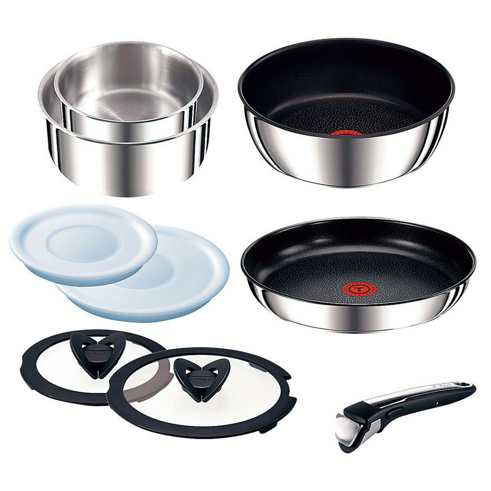 T-fal インジニオ・ネオIHステンレス エクセレンスセット9 [ 料理道具 ] | キッチン 台所 料理 自宅用 贈り物 ティファール