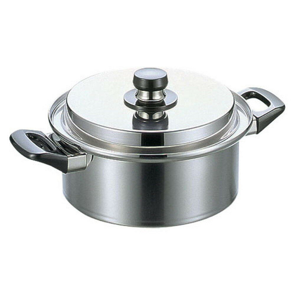 エレックマスター・ライト 両手鍋 20cm [ 内径:198mm深さ:92mm底径:185mm2.8L ] [ 料理道具 ] | 厨房 飲食店 レストラン ホテル 和食 業務用