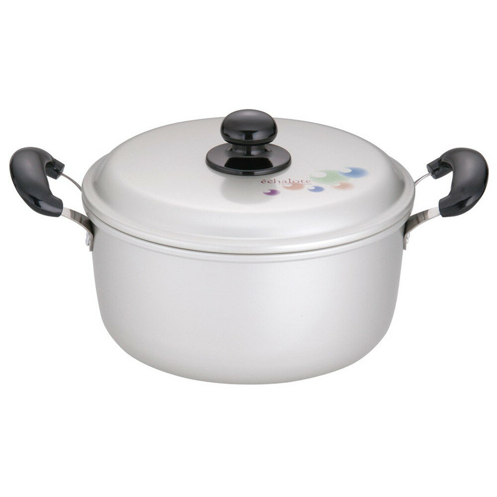 双把手锅 - アルマイト エシャロット 両手鍋 22cm [ 外径:233mm深さ:107mm3.9L ] [ 料理道具 ] | 厨房 キッチン 台所 飲食店 レストラン 業務用