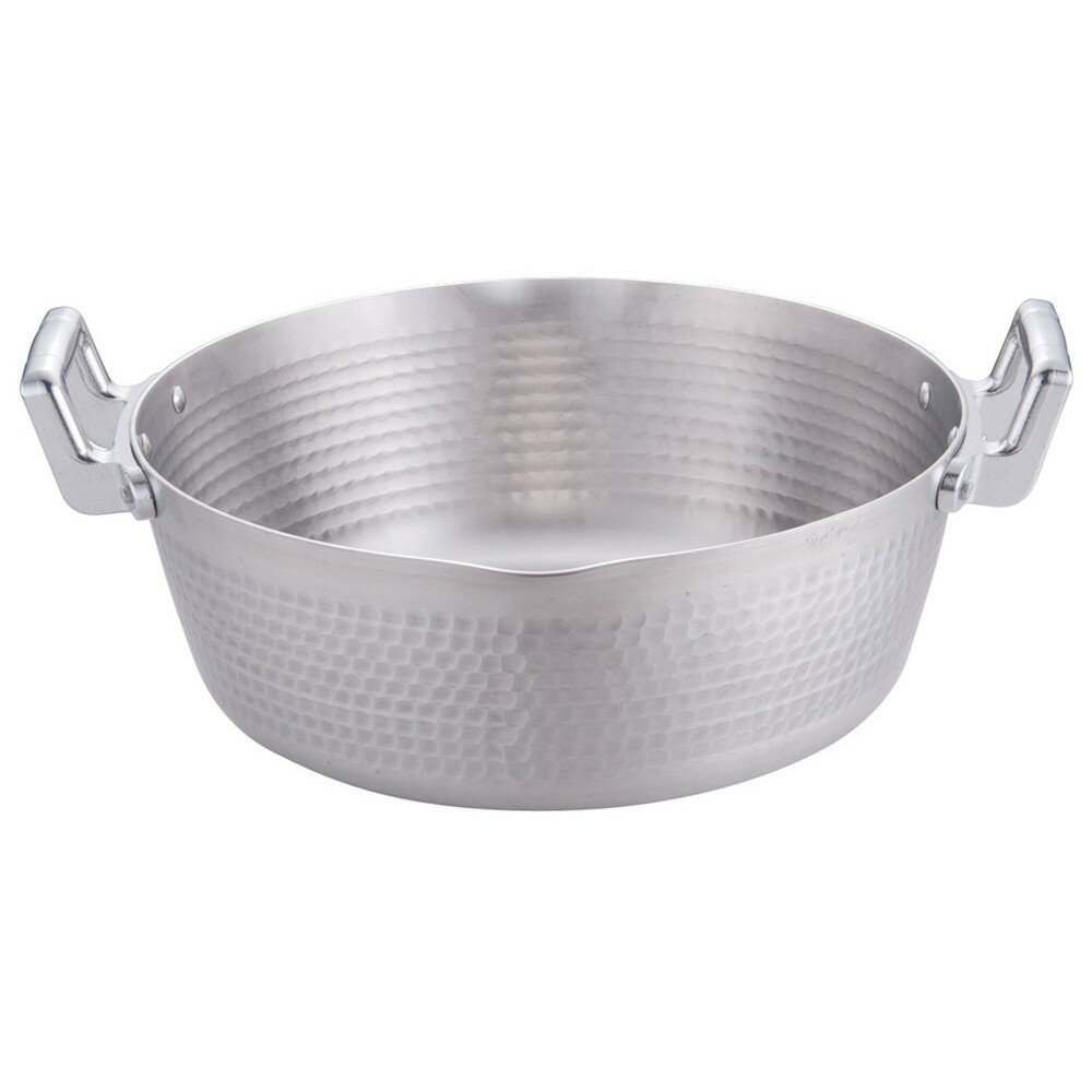 アルミ 両手雪平鍋 40436 36cm [ 内径:360 x 深さ:135mm9.4L ] [ 料理道具 ] | 厨房 食堂 和食 ホテル キッチン 飲食店 業務用