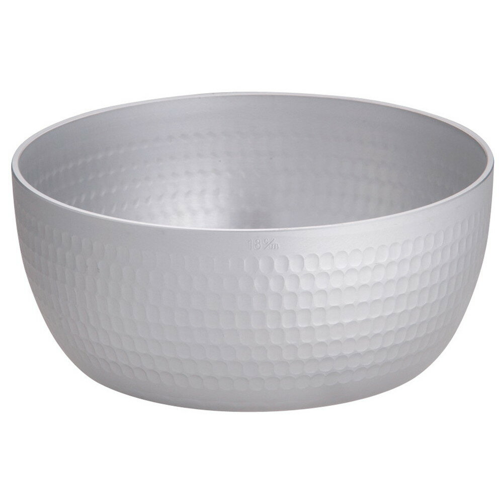 ホクア アルミ 矢床鍋 18cm [ 内径:180 x 深さ:77mm1.8L ] [ 料理道具 ] | 厨房 食堂 和食 ホテル キッチン 飲食店 業務用