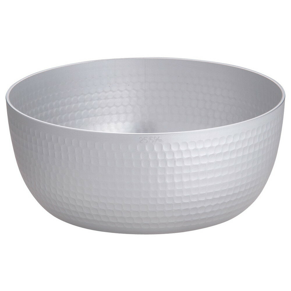 ホクア アルミ 矢床鍋 25.5cm [ 内径:255 x 深さ:106mm4.9L ] [ 料理道具 ] | 厨房 食堂 和食 ホテル キッチン 飲食店 業務用