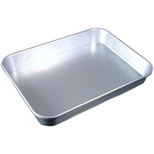 Aluminum - アルマイト 大型バット プリンス [ 間口:418 x 奥行:307 x H55mm ] [ 料理道具 ] | 厨房 キッチン 飲食店 ホテル レストラン 業務用