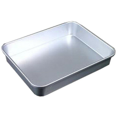 アルマイト 標準バット 深型 2号 [ 間口:348 x 奥行:273 x H55mm ] [ 料理道具 ] | 厨房 キッチン 飲食..