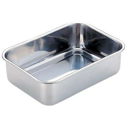 Silicone Containers - ステンレスS型バット 1号 [ 間口:183 x 奥行:123 x H53mm ] [ 料理道具 ] | 厨房 キッチン 飲食店 ホテル レストラン 業務用