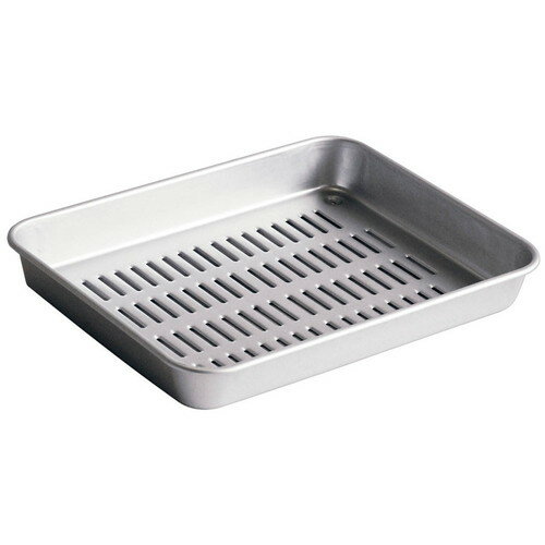 ホクア アルマイト穴明バット 2号 [ 間口:273 x 奥行:348 x H39mm ] [ 料理道具 ] | 厨房 キッチン 飲食店 ホテル レストラン 業務用