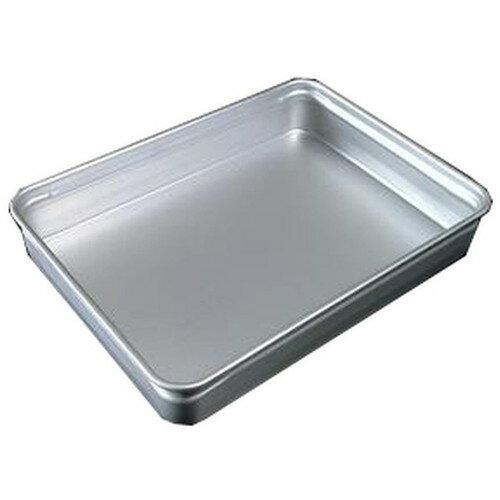 アルミ番重 大 80 [ 間口:550 x 奥行:370 x H80mm ] [ 料理道具 ] | 厨房 飲食店 給食 社食 レストラン 業務用
