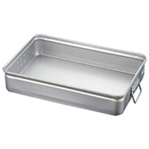 アルミ手付番重 大 110 [ 間口:550 x 奥行:370 x H110mm ] [ 料理道具 ] | 厨房 飲食店 給食 社食 レストラン 業務用