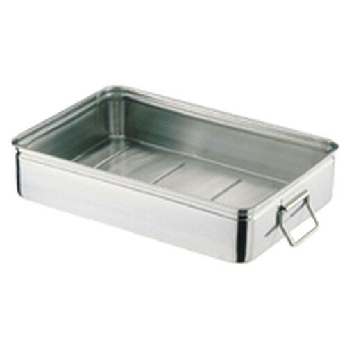 18-8手付番重バット 特大 120 [ 幅:660 x 奥行:440 x H120mm ] [ 料理道具 ] | 給食 社食 配膳 飲食店 厨房 業務用