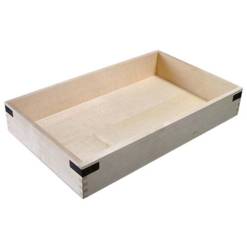 木製 番重(唐桧) 深型 [ 間口:560 x 奥行:345 x H90mm ] [ 厨房用品 ] | 蕎麦屋 そば屋 麺処 飲食店 厨房 業務用