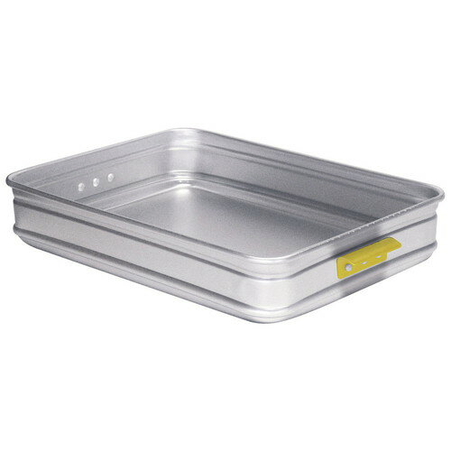 アルミ カラーハンドル番重 大 80 (板取手)金 [ 間口:550 x 奥行:370 x H85mm ] [ 料理道具 ] | 厨房 飲食店 給食 社食 レストラン 業務用