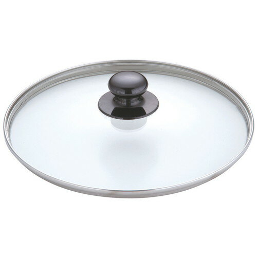 Ih/Gas Compatible - 強化ガラス蓋 HO-1065 24cm [ リングサイズ:内側 237mm 外側 248mm ] [ 料理道具 ] | 厨房 キッチン 飲食店 ホテル レストラン 業務用