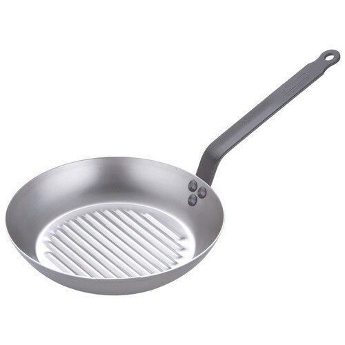 デバイヤー 鉄ラウンドグリルパン 5530 26 26cm [ 外径:254 x 深さ:43mm 質量:1.93kg ] [ 料理道具 ] | 厨房 キッチン 飲食店 ホテル レストラン 業務用