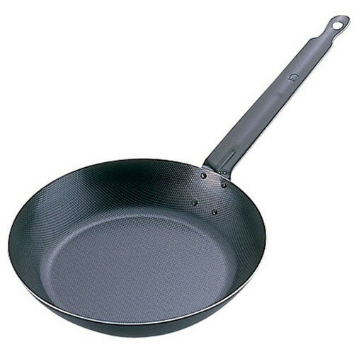 Ih Incompatible - SAスーパーエンボス加工超鉄鍋フライパン 22cm [ 内径:226 x 深さ:45mm 底径:155mm ] [ 料理道具 ] | 厨房 キッチン 飲食店 ホテル レストラン 業務用