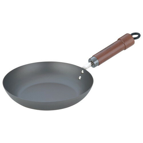 Ih Incompatible - 極(きわめ) 鉄 フライパン 24cm [ 内径:237 x 深さ:45mm 底径:155mm ] [ 料理道具 ] | 厨房 キッチン 飲食店 ホテル レストラン 業務用