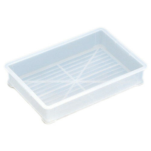 リス PP透明パンコンテナー 小型 深 [ (外寸)間口574 x 奥行:388 x H105mm ] [ 料理道具 ] | 飲食店 レストラン ベーカリー 厨房 業務用