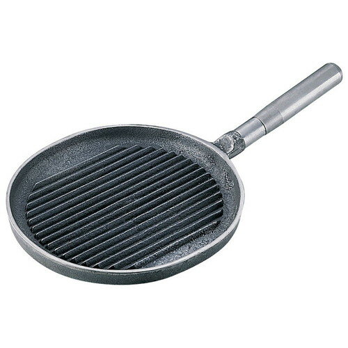 鉄柄小判ステーキパン [ 内寸:間口 240 x 奥行 260 x 深さ 20mm ] [ 料理道具 ] | 厨房 キッチン 飲食店 ホテル レストラン 業務用