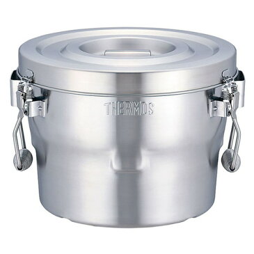 THERMOS 18-8高性能保温食缶(シャトルドラム) GBBー10C [ 幅:350 x 奥行:330 x H240mm 10L ] [ 給食道具 ] | 給食 社食 配膳 飲食店 厨房 レストラン 業務用