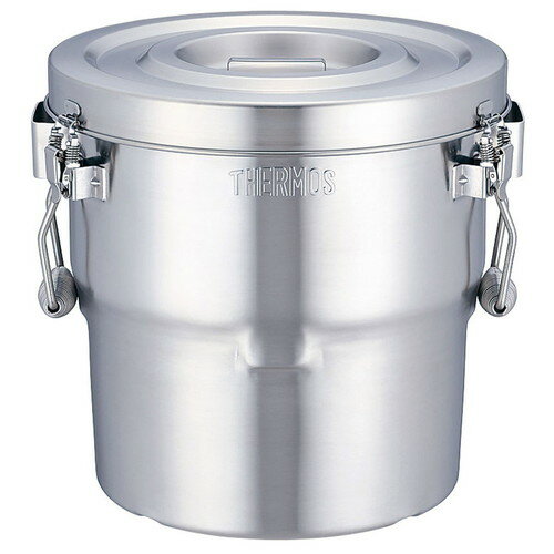 THERMOS 18-8高性能保温食缶(シャトルドラム) GBBー14C [ 幅:350 x 奥行:330 x H320mm 14L ] [ 給食道具 ] | 給食 社食 配膳 飲食店 厨房 レストラン 業務用