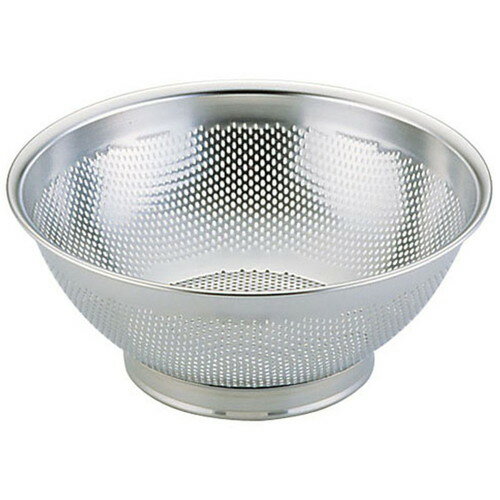 Silicone Containers - エコクリーン18-8パンチング水切りざる 18cm UK [ 外径:193 x H75mm ] [ 料理道具 ] | 飲食店 ホテル レストラン 和食 洋食 中華 キッチン 業務用