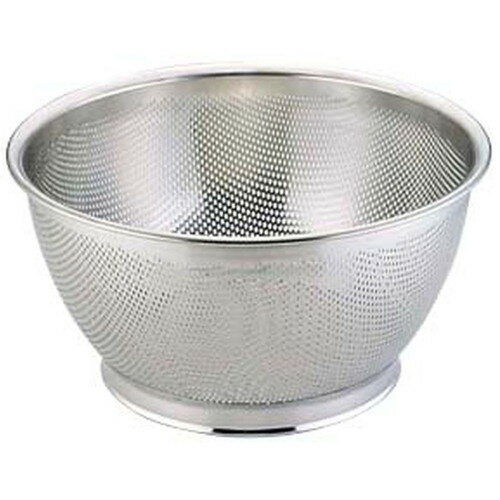 Basket, Cart - エコクリーン 18-8パンチング深型ざる 27.5cm UK [ 外径:300 x H165mm ] [ 料理道具 ] | 飲食店 ホテル レストラン 和食 洋食 中華 キッチン 業務用
