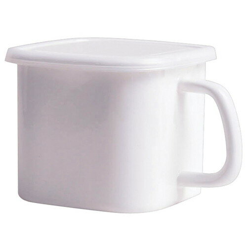 コージークック ホーロー保存容器 角型 みそポット [ 175 x 140 x H115mm 容量:1450ml ] [ 保存容器 ] | 保存 キャニスター 厨房 プロ 小分け容器 保存容器 卓上 調味料 おすすめ 人気 食器 業務用 飲食店 器 おしゃれ かわいい 可愛い ギフト プレゼント 誕生日 贈り物