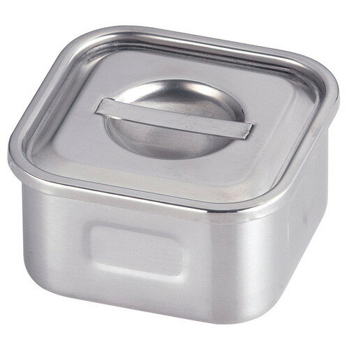 [商品名]　18-8浅型角キッチンポット 9cm[素材]　18-8ステンレス[寸法]　(内寸)幅:90 x 奥行:90 x 深さ:50mm [産地]日本食に携わるプロの皆様、実際に使う立場の方々からの声を多く取り入れた、末永くお使い頂ける優れた製品をお届けいたします。厨房から台所まで、幅広くお使いいただける製品です。[ (内寸)幅:90 x 奥行:90 x 深さ:50mm ] 18-8ステンレス 日本製画像は同シリーズ全て同じ画像を使用しています。※※サイズによって形状が画像と異なる場合がございます。詳細につきましては当店までお問い合わせくださいませ。※※メーカーからの取り寄せ商品の為、納期まで1週間前後かかります。あらかじめご了承ください。写真と色・かたちが若干異なることがございます。丁重に梱包させていただいておりますが、ご質問などございましたらお気軽にお問い合わせください。ご注文に関する注意事項は 【こちら】ご購入前にご確認ください。