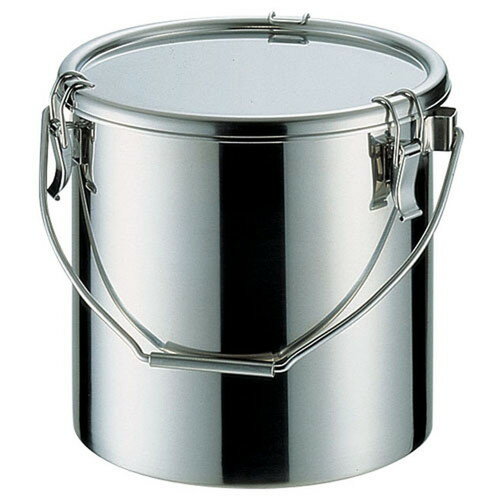 18-8密閉式容器 CTB吊付タイプ(シリコンゴム) CTB-18 [ 内径:180 x H180mm x容量:4L ] [ 保存容器 ] | 給食 ホテル ケータリング キッチンカー 業務用