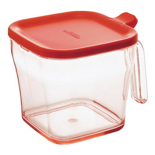 リベラリスタ クックポット レギュラー レッド [ 幅:112 x 奥行:145 x H106mm 容量:720cc ] [ 保存容器 ] | 飲食店 キッチン 台所 カフェ 料理 業務用 自宅用