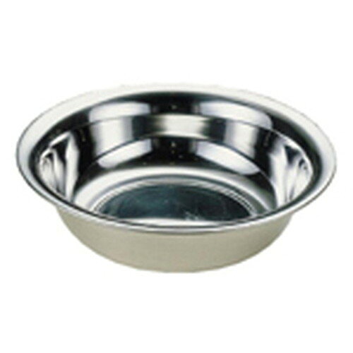 [商品名]　18-0洗面器 32cm[素材]　18-0[寸法]　内径:270 x 深さ:87mm [産地]日本食に携わるプロの皆様、実際に使う立場の方々からの声を多く取り入れた、末永くお使い頂ける優れた製品をお届けいたします。厨房から台所ま...