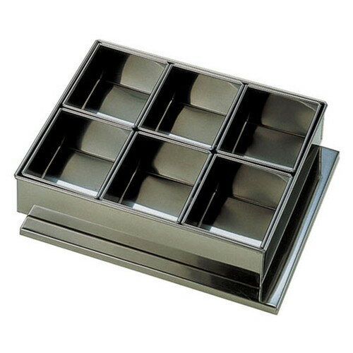 SA18-8半田ヤクミ入 6ヶ入 [ 幅:330 x 奥行:270 x H65mm ] [ 保存容器 ] | カスターセット 調味料入 卓上 薬味入 調理器具 キッチン 台所 プレゼント ギフト 結婚祝い 引き出物 内祝い 開店祝い 退職祝い せともの 瀬戸物 贈答品 贈り物 人気 通販