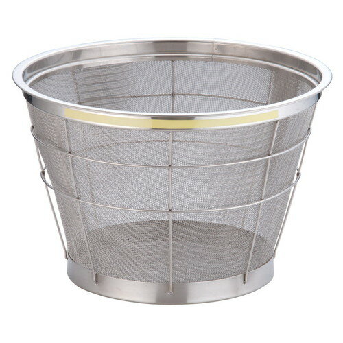 TKG NEWマンモス カラー 深型ざる 35cm イエロー [ 外径:376 x 深さ:215mm 容量:8升 ] [ 料理道具 ] | ..