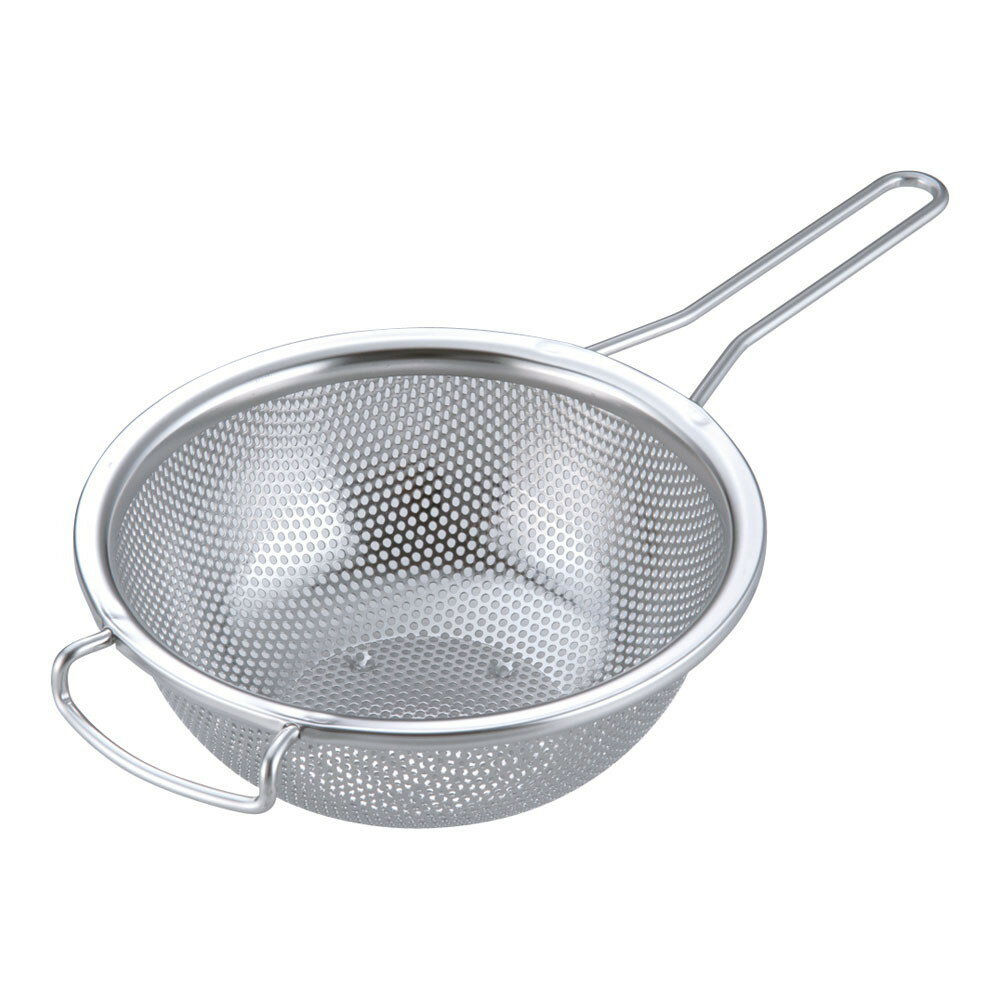 18-8片手メッシュボール 18cm [ 外径(内径):196(173) x 深さ:74mm 柄長:138mm ] [ 調理器具 ] | 厨房用品 飲食店 キッチン 料理道具 業..