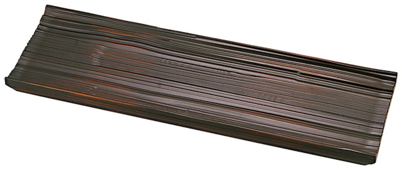 流木盛皿（大）栃塗400*118*24 [400×118×24mm 422g] | SNS インスタ映え おしゃれ かっこいい 料亭 カフェ 和カフェ おうちカフェ 業務用 贈答 プレゼント ギフト シンプル お祝い セット 懐石料理 盛器 盛付台 盛皿