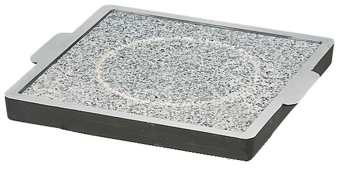 17cm 角石焼プレート渕アルミ （中） [173×155×15mm] | SNS インスタ映え 懐石料理 会席料理 業務用 一人鍋 卓上鍋 石焼き