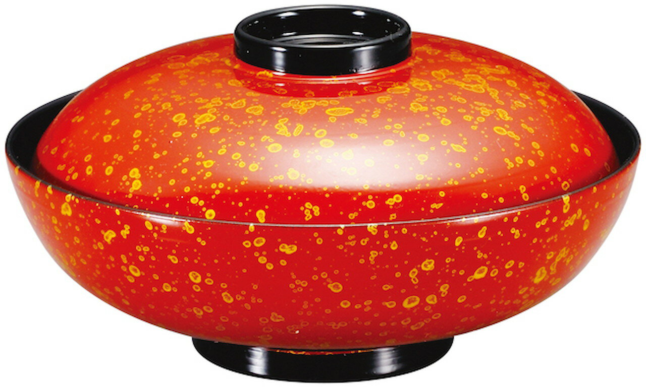 4.5寸丸駒椀 朱津軽 [135×71mm 155g] | おすすめ　業務用　料亭　おもてなし　食洗器可