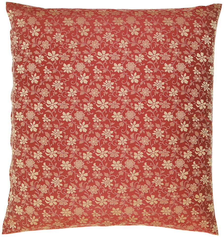 座布団カバー なごみレッド八端判　59×63座布団カバーのみ [590×630mm ] | SNS インスタ映え 和風 おしゃれ かっこいい 業務用 シンプル セット 旅館 ホテル 居酒屋 飲食店 レストラン