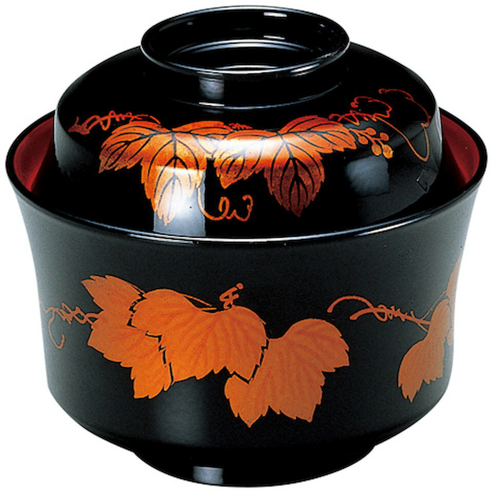 TA3.6寸天竜寺椀 一分溜ツタ [Φ110×99mm 140g] | おすすめ　業務用　モダン　おもてなし　食洗器可