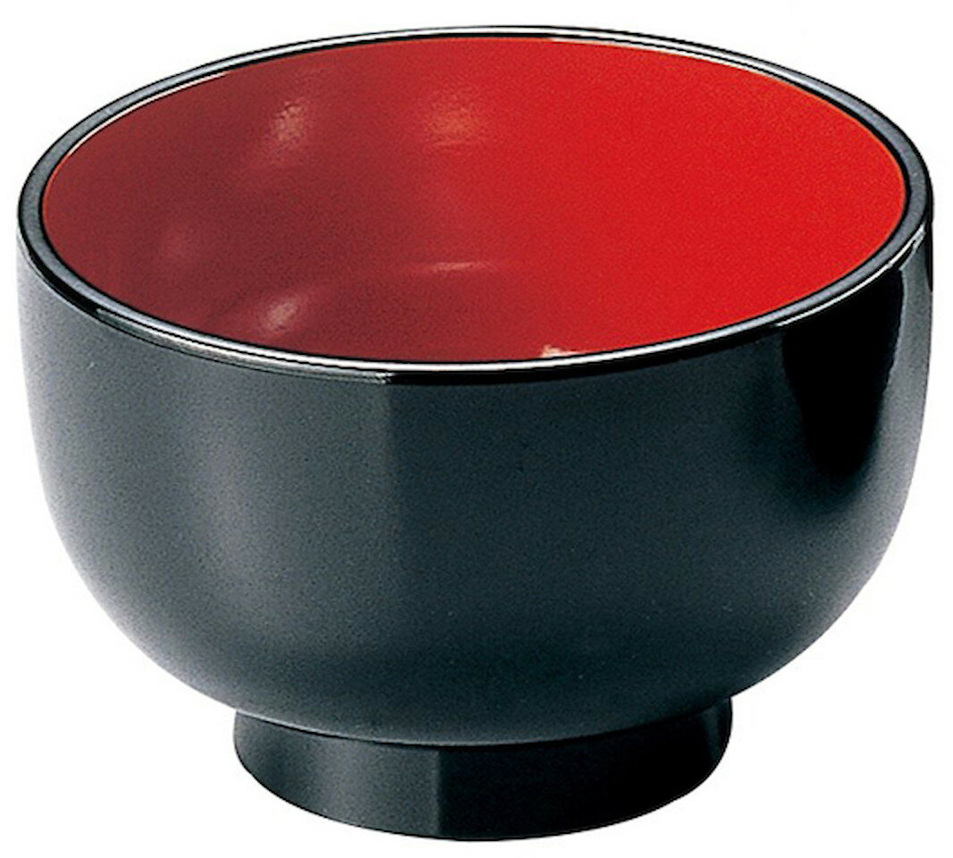 5.4寸富貴鉢 黒内朱天黒 [164×90mm 265g] | 鉢　かっこいい　おしゃれ　和カフェ　インスタ映え