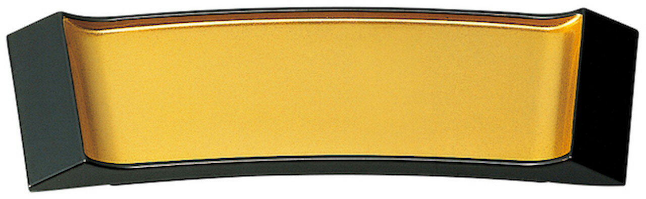 21cm舞扇盛皿(小)金粉蒔き [208×75×18mm 100g] | SNS インスタ映え おしゃれ かっこいい 料亭 カフェ 和カフェ おうちカフェ 業務用 贈答 プレゼント ギフト シンプル お祝い セット 懐石料理 盛器 盛付台 盛皿